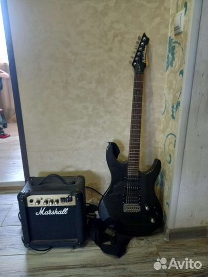 Электро гитара washburn rx10