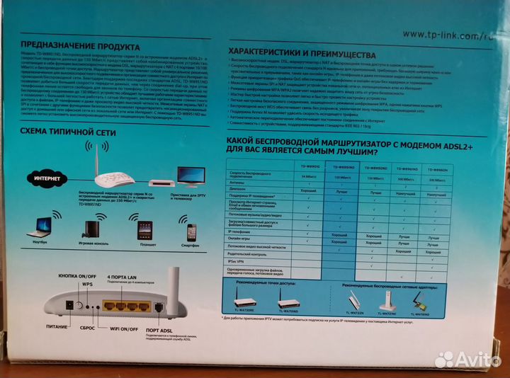 Маршрутизатор беспроводной TP-link