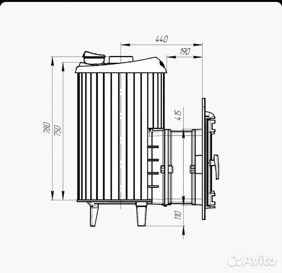 Банная печь атмосфера L Талькохлорит