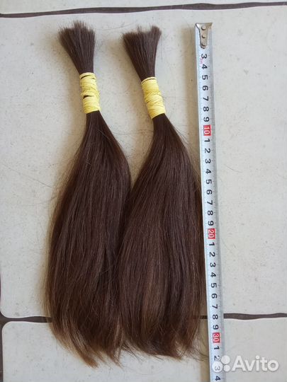 Волосы натуральные срез 30 см