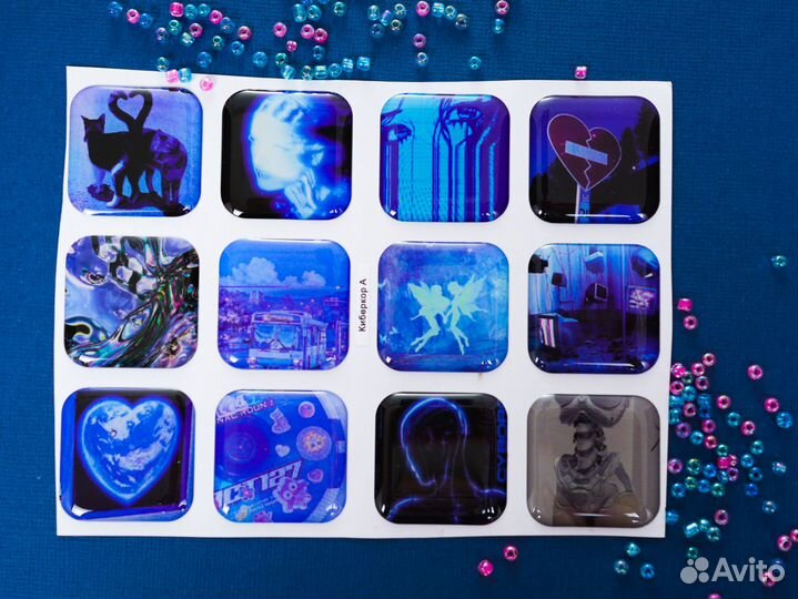 3d стикеры оптом