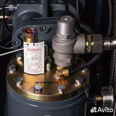 Винтовой компрессор dali DL 1.2/8 RA 1200 л/мин