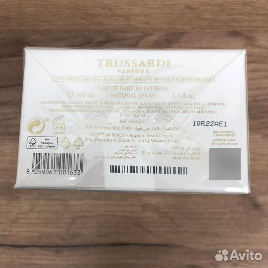 Trussardi - champaca edizione millesimata 100 ml