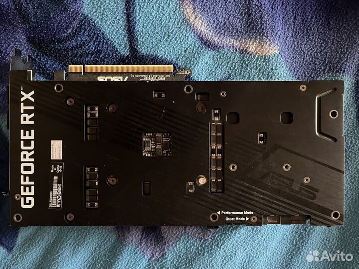 Видеокарта asus dual rtx 3070 на гарантии