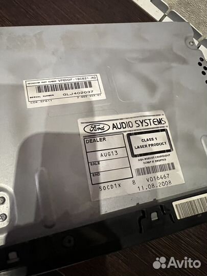 Магнитола sony