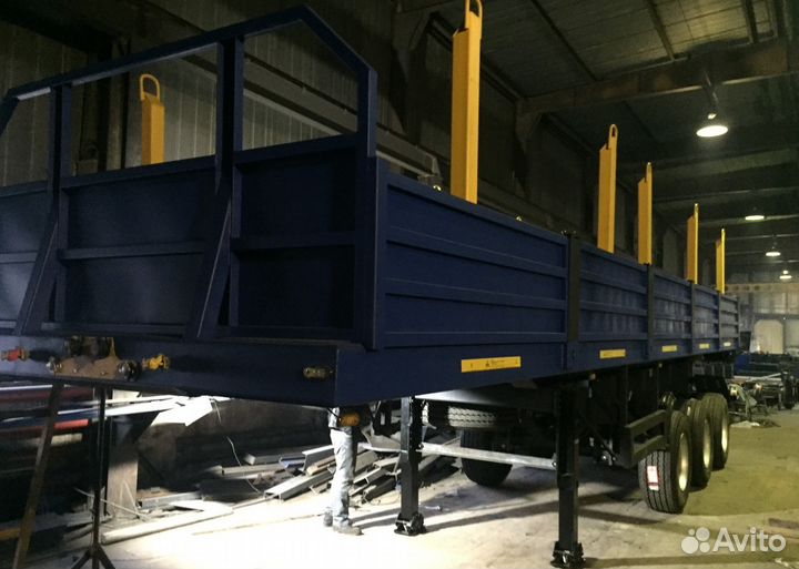 Полуприцеп бортовой АЛСА 948414, 2023