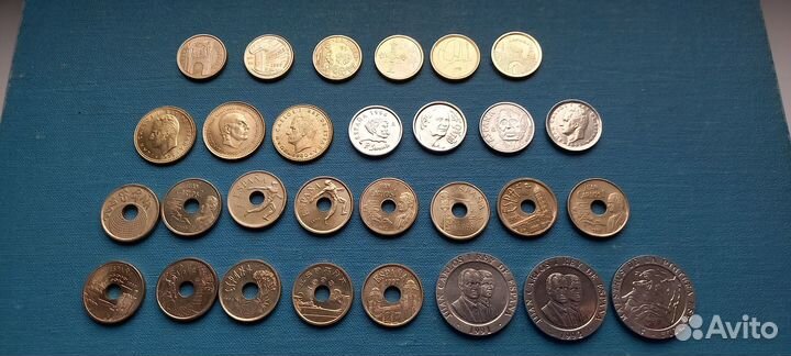 Монеты испании