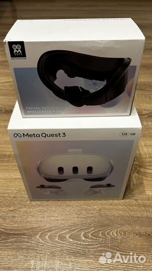 Oculus quest 3 + headstrap + маска amvr