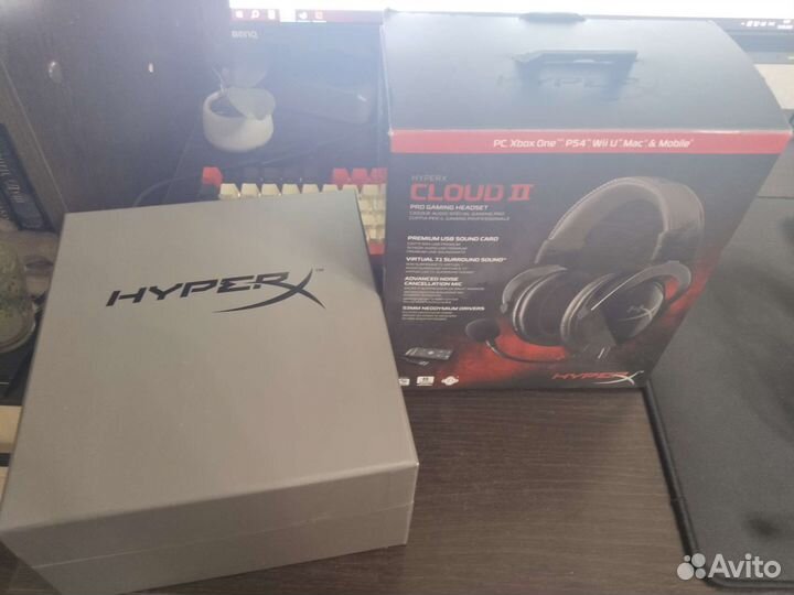 Hyperx cloud II (2) gun metal