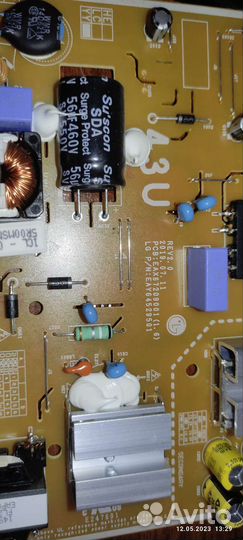 Lg 43uk6200pla запчасти
