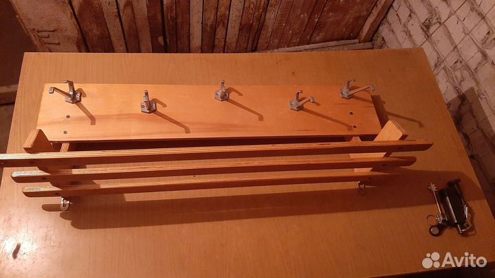 Вешалка в прихожую деревянная СССР