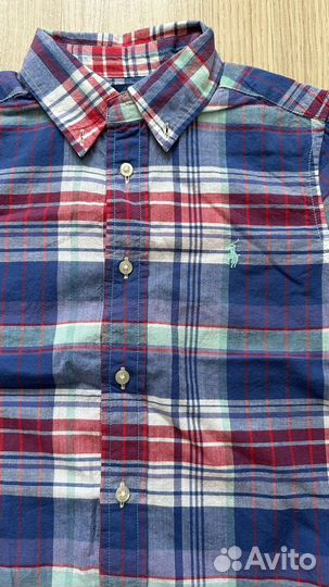 Рубашка на мальчика palph lauren 120