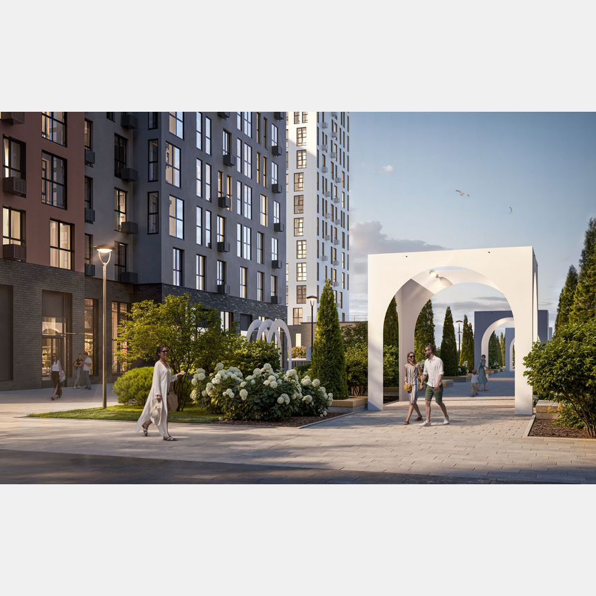 1-к. квартира, 36,1 м², 17/22 эт.