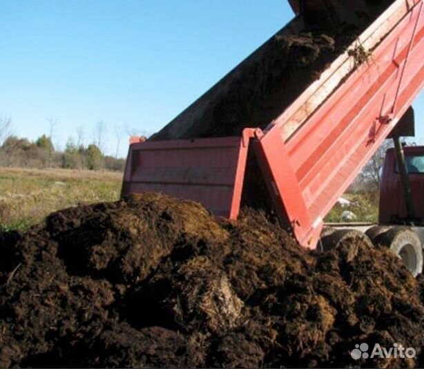 Навоз коровий, навоз куриный, перегной