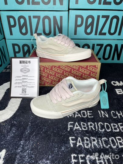 Vans Knu Skool Бежевые Оригинал (Poizon )