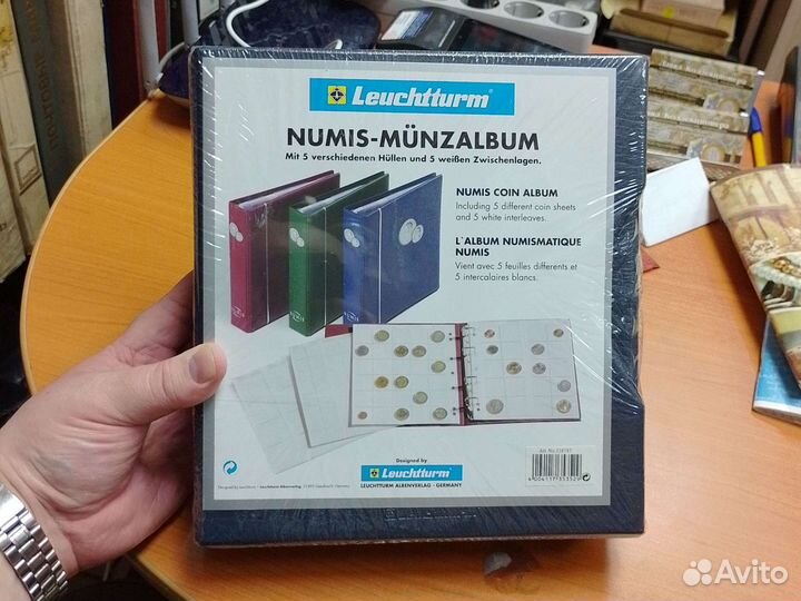 Альбом для монет Нумиз в шубере Германия