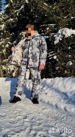 Костюм горка зимний лес