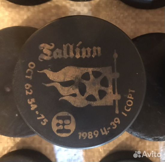 Хоккейные шайбы СССР