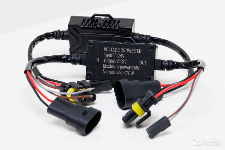 Преобразователь напряжения для Bi LED с 24V на 12V