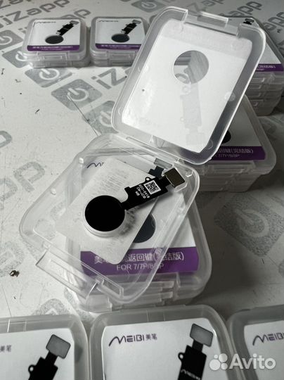 Кнопка Home iPhone 7/8/ 7 Plus/8 Plus черная