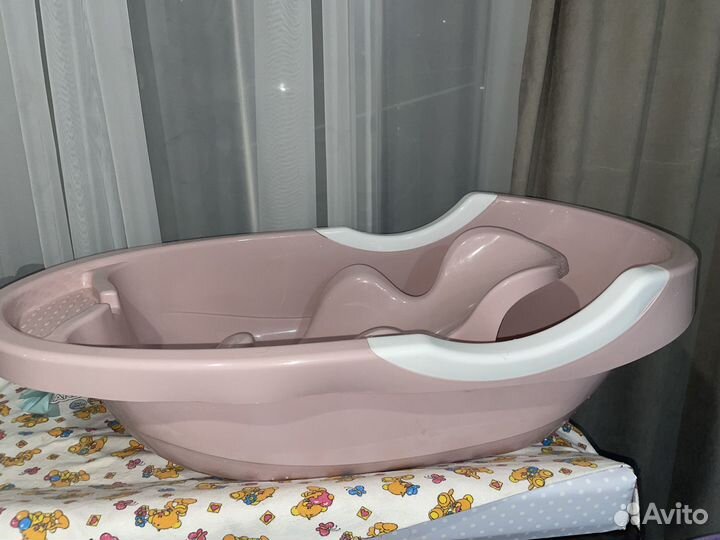 Детская ванночка для купания с горкой