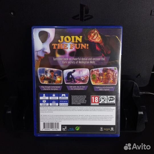 Диск We happy few PS4