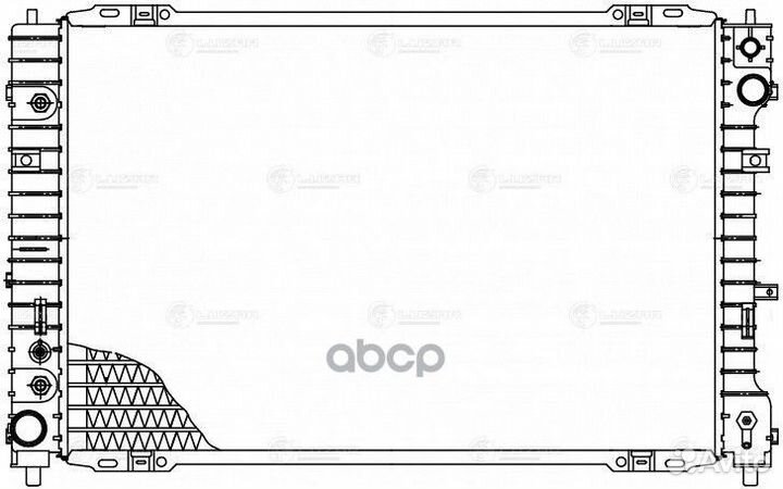 Радиатор охлаждения двигателя ford escape/maverick