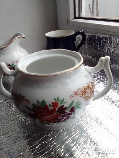 Молочник сахарница СССР Вербилки