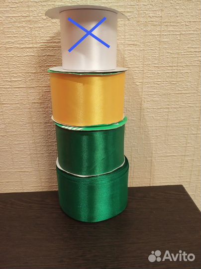 Лента атласная