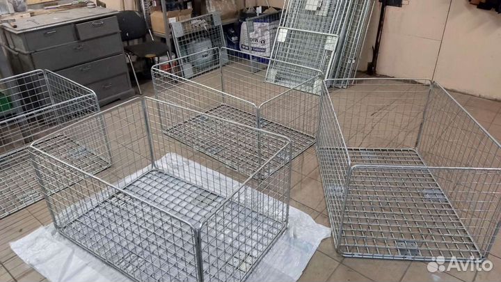 Контейнер сетчатый, тара для мойки деталей