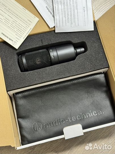 Микрофон студийный Audio-technica AT2020