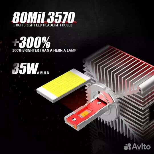 Светодиодные лампочки Canbus D2S