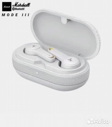 Беспроводные наушники Marshal mode 3 белые