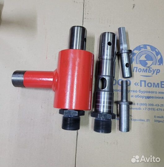 Вертлюг для абиссинской скважины на воду