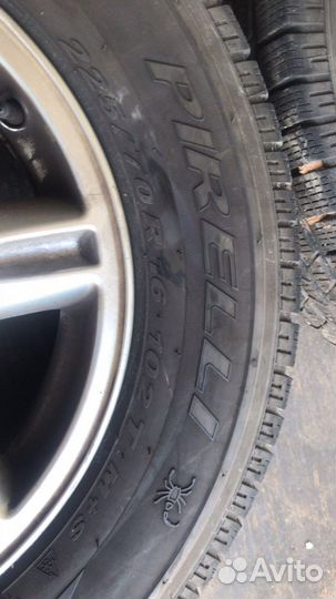 Диски R16 volvo с шинами Pirelli 225-70-16