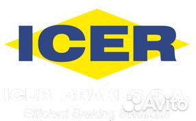 Icer 78BD3550 Диск торм. пер. вент. Logan Sandero