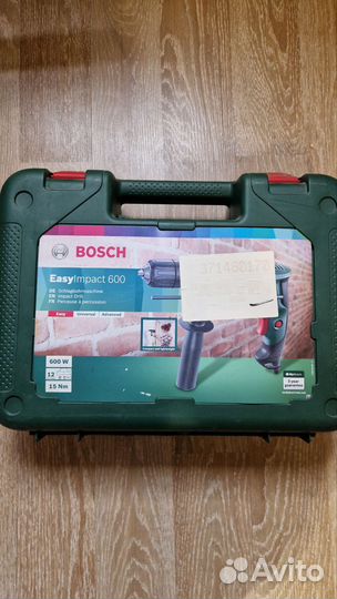 Дрель bosch easyimpact 600