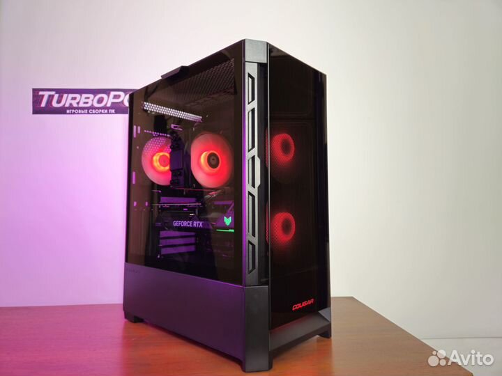 Игровой компьютер Intel i5 12400 и RTX 4060 TI