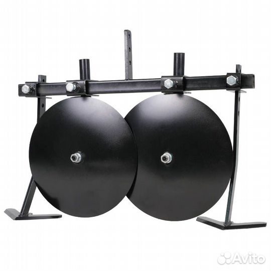 Регулируемый дисковый окучник-пропольник на травер