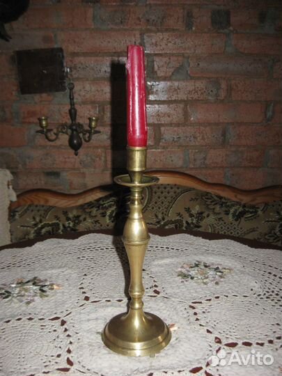 Антикварные подсвечники бронза Европа
