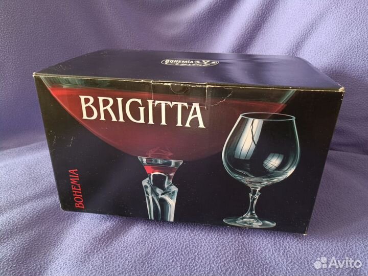 Набор бокалов для бренди Brigitta bomemia crystal
