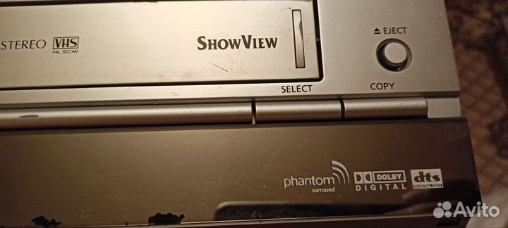 Видеомагнитофон видеодвойка Samsung sv-dvd6e