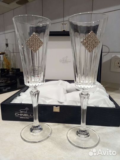 Фужеры бокалы chinelli