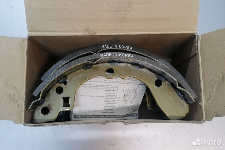 Колодки kia spectra