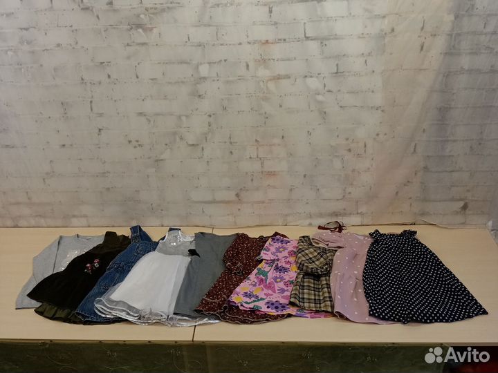 Вещи пакетом на девочку 110-116