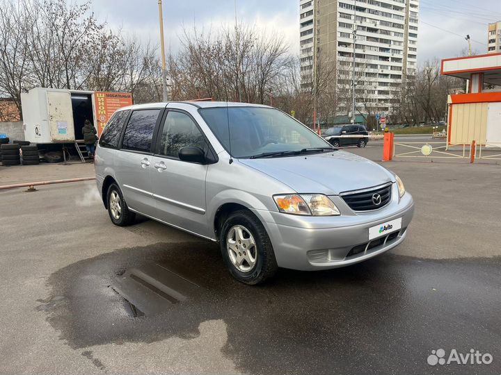 Mazda MPV 2.5 AT, 2001, 225 000 км