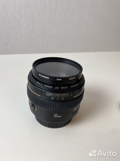 Объектив Canon 50mm f 1.4