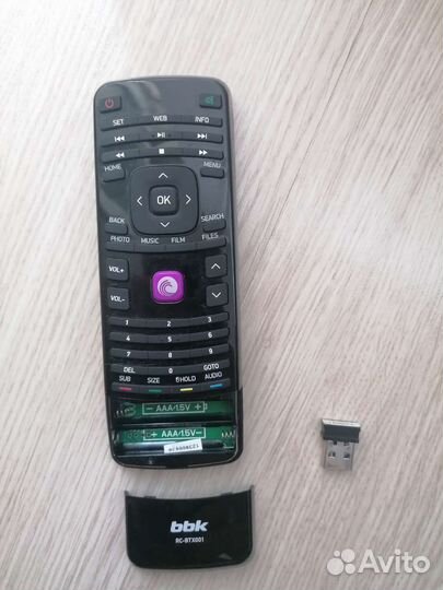 Аэромышь с клавиатурой BBK-BTX001