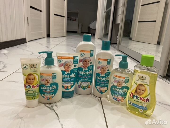 Набор детской косметики для новорожденных