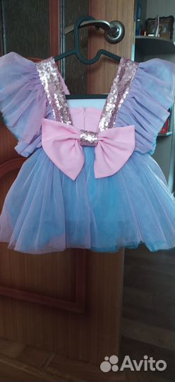 Платье нарядное 86 92